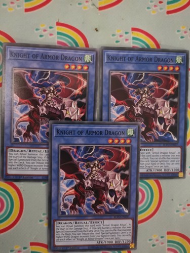 Yugioh knight armor - 3x, of