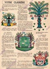 DECORATION HUT ROBINSON TREE BIRD FAIRY P. SALTS 1949 DIY BIRD TREE FAIRY