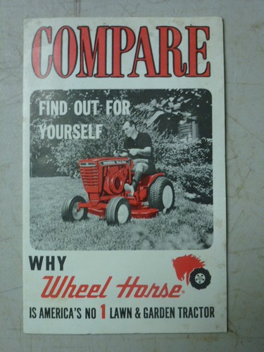 Vintage wheel horse fold out - vintage,