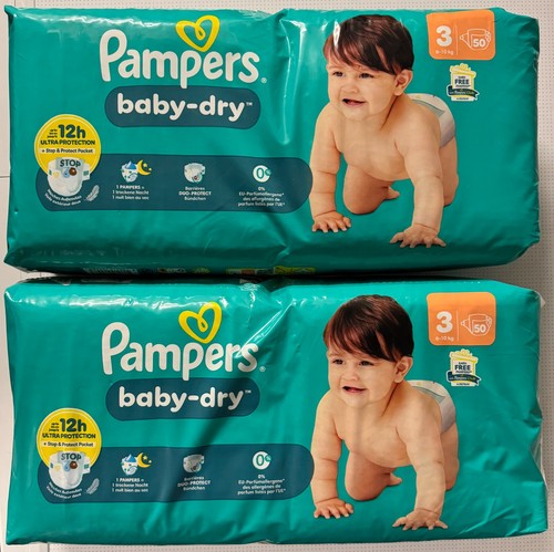 Couches pampers baby dry - pampers,