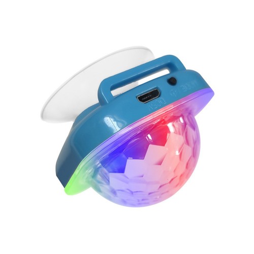Lampe boule disco portable