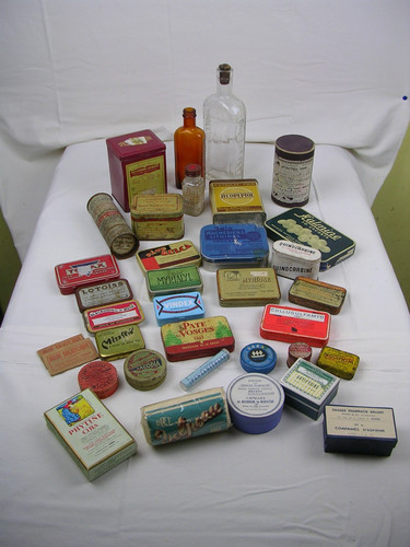 Lot boites anciennes - lot,