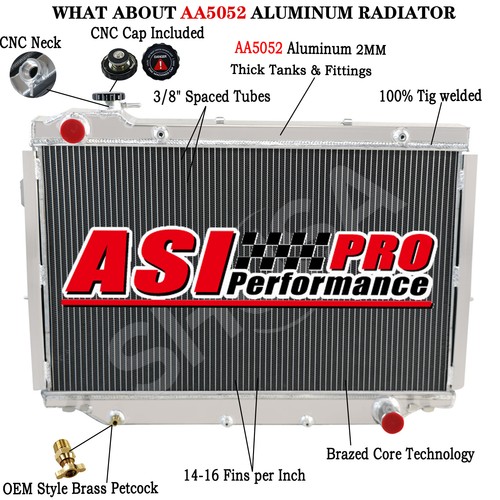 Row aluminium radiator - aluminium,