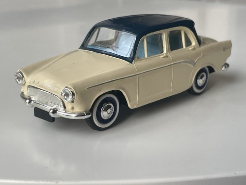 Simca aronde blanc bleu - blanc, 1956