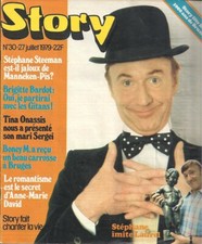 STORY BELGIQUE n 30 STEPHANE STEEMAN BARDOT SOPHIA LOREN SARDOU FARRAH FAWCETT