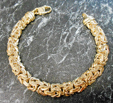 Bracelet  maille royale en or