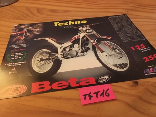 Beta trial 125 250 techno - beta,