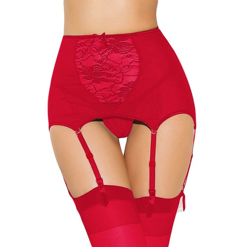 Porte jarretelles rouge - porte,