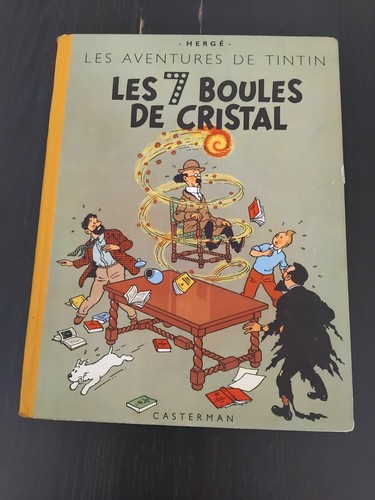 Tintin les 7 boules de - ",