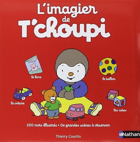 Imagier choupi dès 2 - de, t'choupi