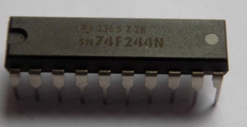 Sn74f244n dip20 texas - sn74f244n,