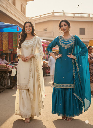 Salwar kameez pakistanais - salwar,