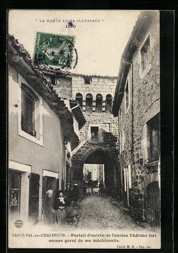 Cpa saint pal - cpa, saint-pal.en-chalencon