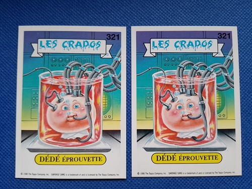 Les crados série - 2, cartes