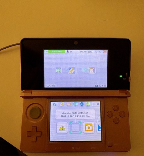 Nintendo 3ds rose - rose, corail