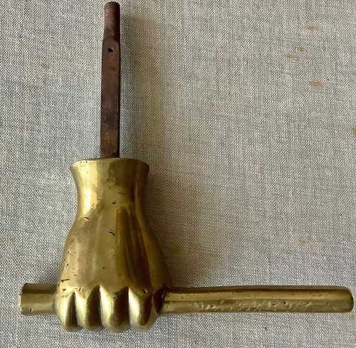 Bronze knocker door - bronze,