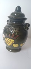 Vintage West Germany  Rumtopf  Ceramic.  H 37cm.  W 23cm.  Pot 20cm.