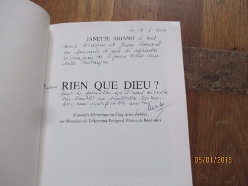 Janette ariano rien que - janette,