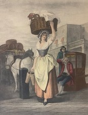 Les fraises écarlates de Heatley The Cries of London Giovanni Vendramini 1795