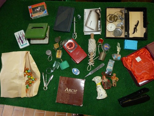 Lot anciens objets - objets, brocante