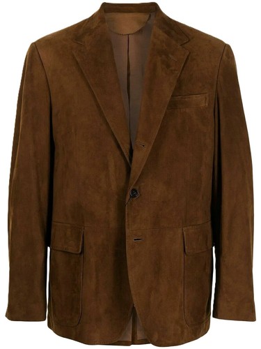 Blazer cuir daim - en,