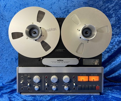 Magnétophone bande revox - magnétophone,