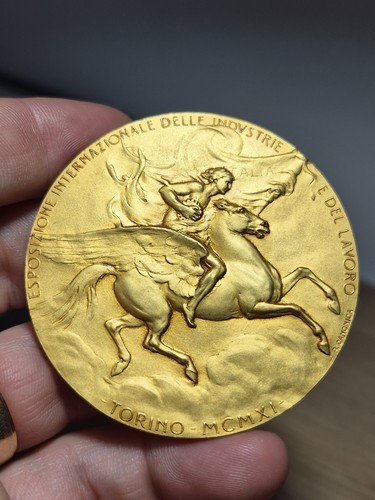 254 medaille rare italie - #254,