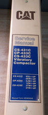Manuel De Réparation Du Compactor Cat Caterpillar CS-431C CP-433C CS-433C