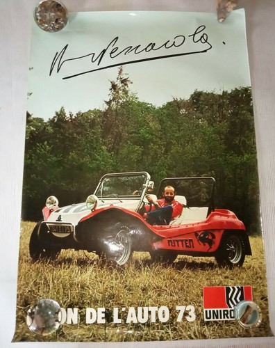Poster affiche salon auto - affiche,