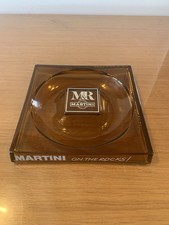 Grand cendrier martini verre