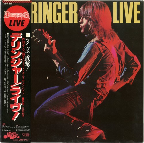 Derringer live vinyl - -, /
