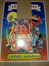 Les Crados /Lot de 8 cartes/French Garbage Pail Kids