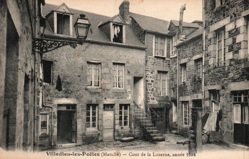 Cpa villedieu les - 50,