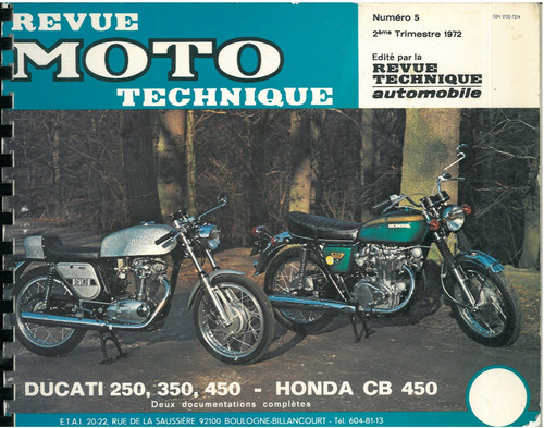Revue moto technique rmt - revue,