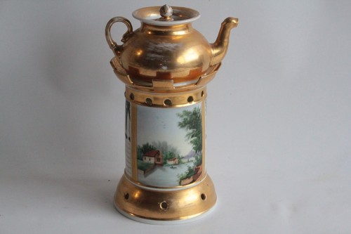 Tisanière porcelaine paris - tisanière,
