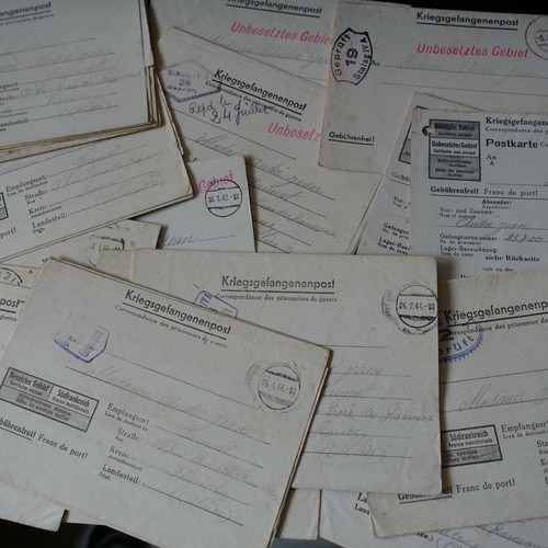 Ww2 lettres prisonnier - ww2, de