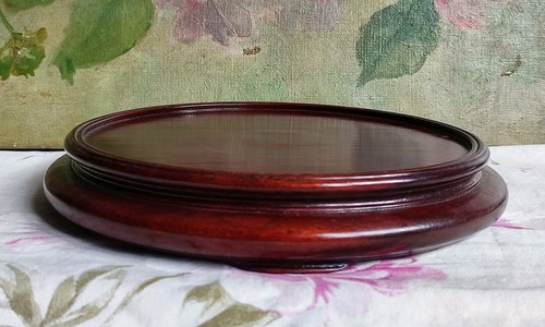 Ancien plateau rond - ancien,