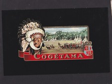 Antique Large Label Lytho Cigar Label BN99972 Indian Cogetama 