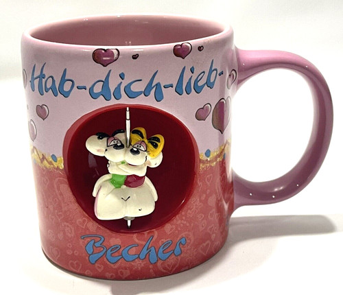 Tasse diddl maus hab dich - dich, lieb