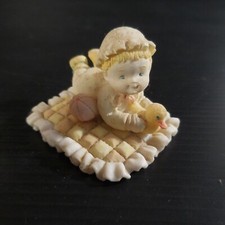 Sculpture Figure Statue Miniature Figure Child Duck Balloon Carpet N4657