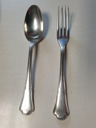 Ancien fourchette cuillere - ancien,