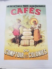 Vintage French Small Poster