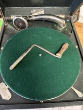 Ancien gramophone phono Valise