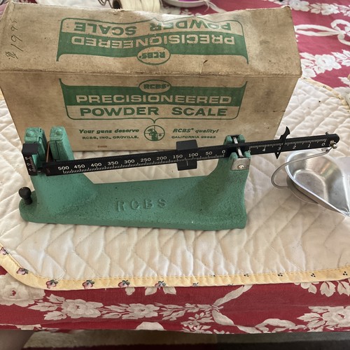 Vintage rcbs reloading powder - vintage,