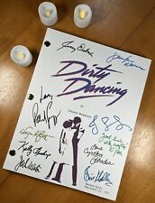 Dirty Dancing Script Signed- Autograph Reprints- 122 Pages- Patrick Swayze