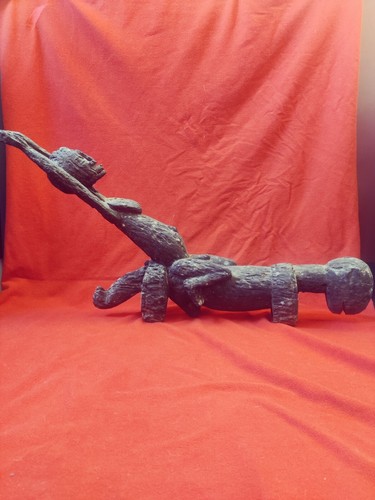Dogon rare ancien cavalier - ancien,
