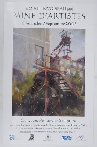Affiche art f maussion - f.maussion,
