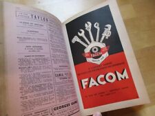 BOTTIN DE L' AUTOMOBILE 1948 - FACOM OUTILLAGE GARAGE MOTEURS GARAGISTES 