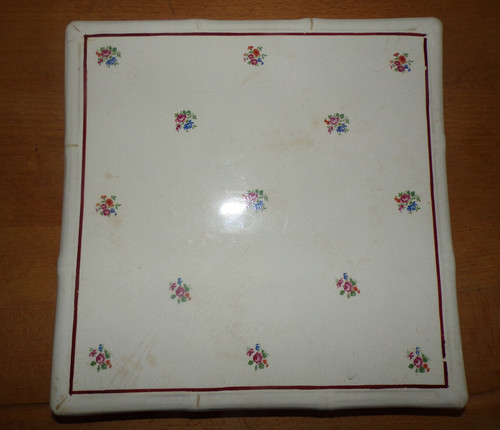 Ancien dessous plat en - de,