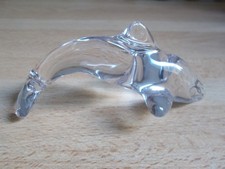Dauphin en cristal signée